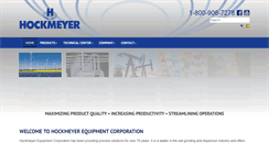 Desktop Screenshot of hockmeyer.com